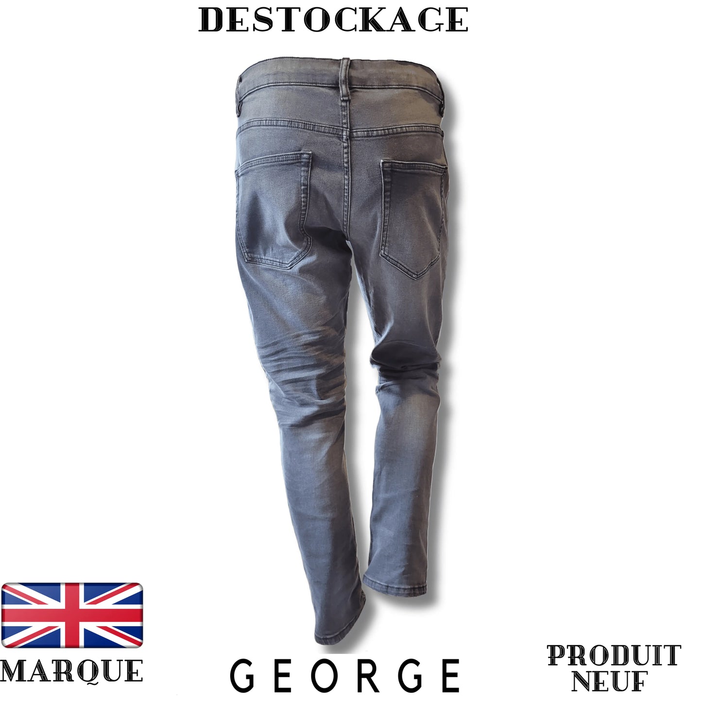 pantalon George Bas Coupe Étroite men 