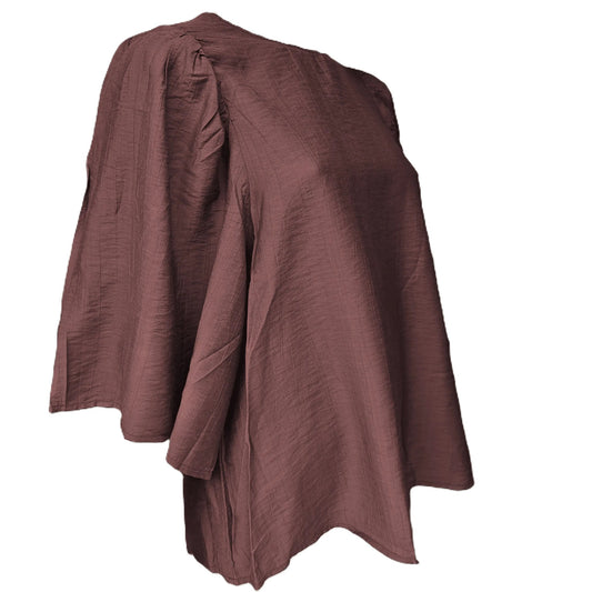 chemise marron