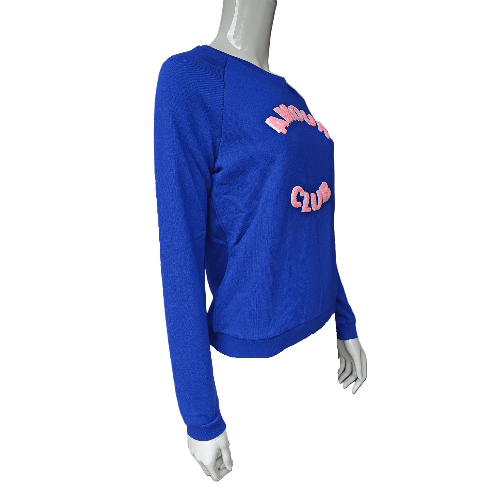 Camaïeu - Pull - Bleu - Manches Longues - Amour Club - Royal Déstockage™