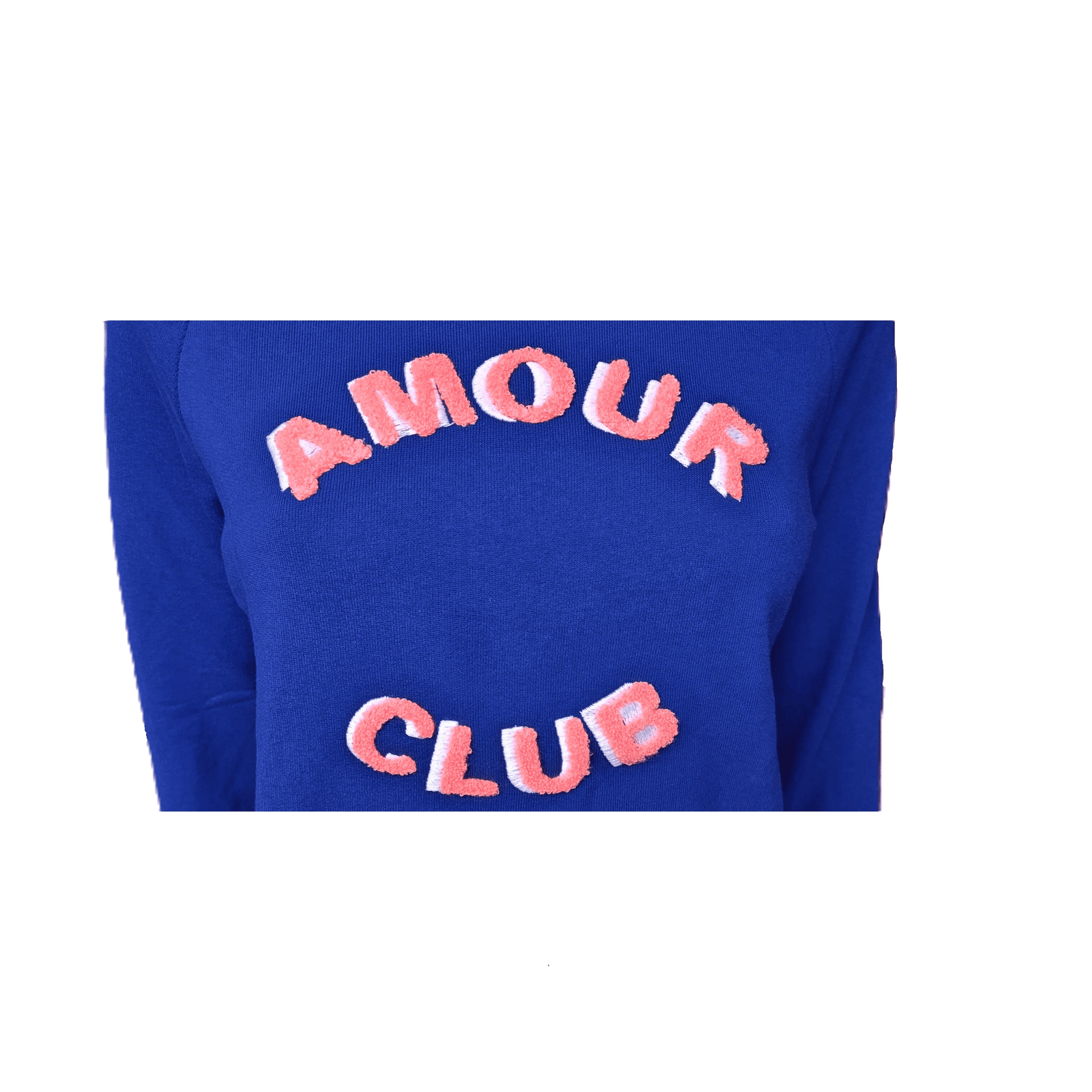 Camaïeu - Pull - Bleu - Manches Longues - Amour Club - Royal Déstockage™