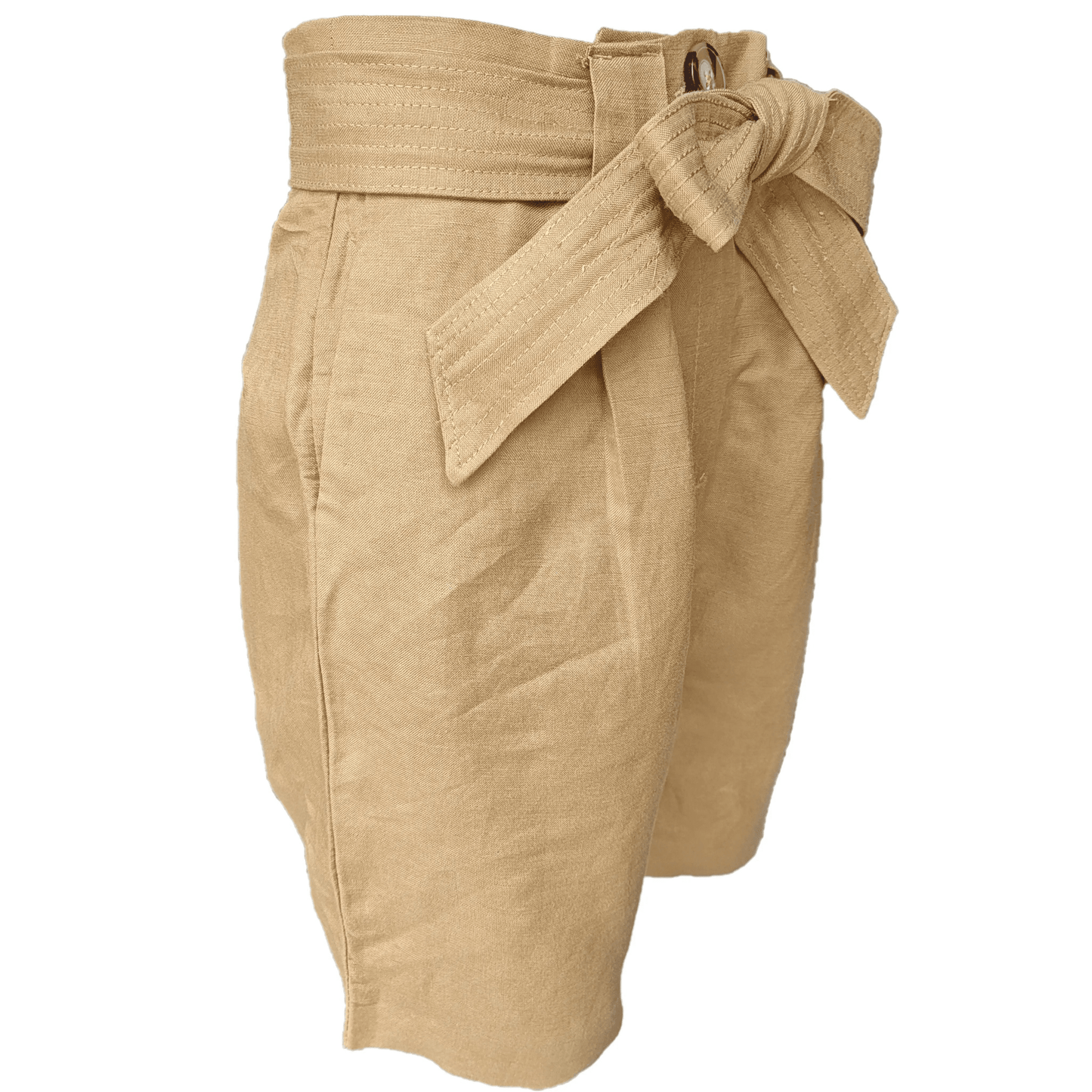 Camaieu - Short - Lin - Beige - Royal Déstockage™