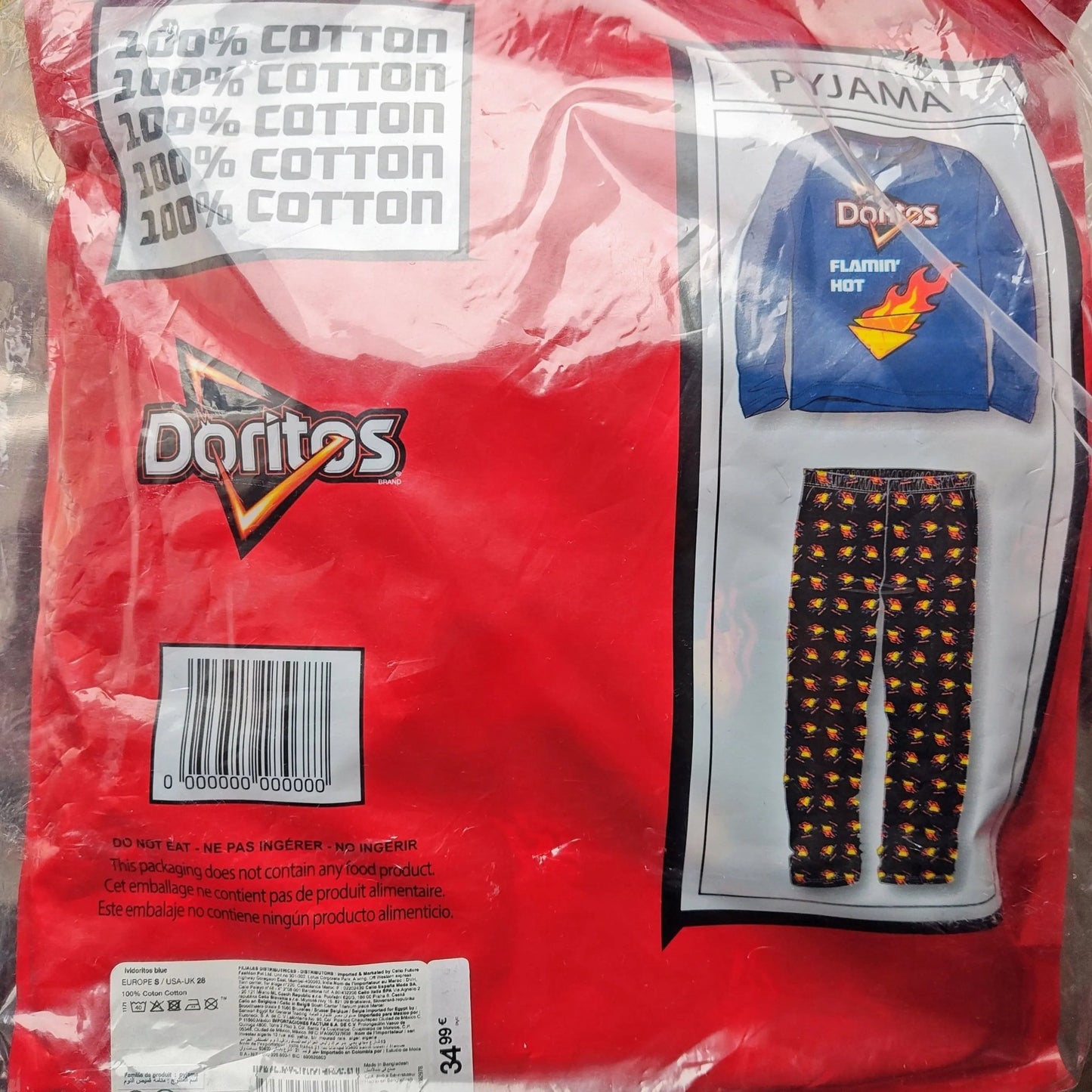 Celio Pyjamas Ensemble Édition Doritos - Royal Déstockage™