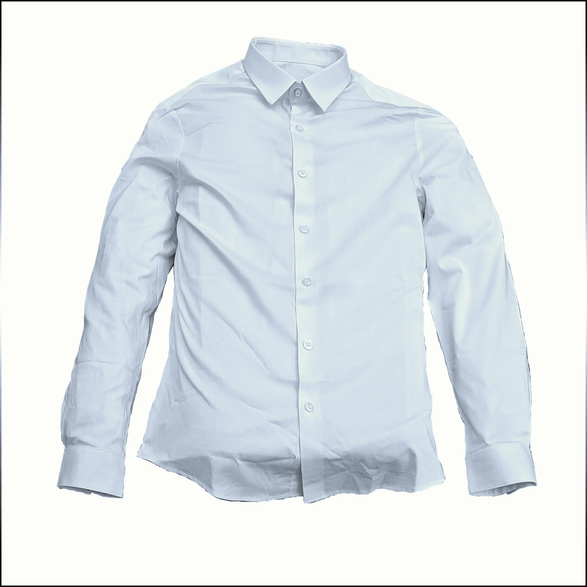 Chemise blanche George enfant skinny fit - Royal Déstockage™