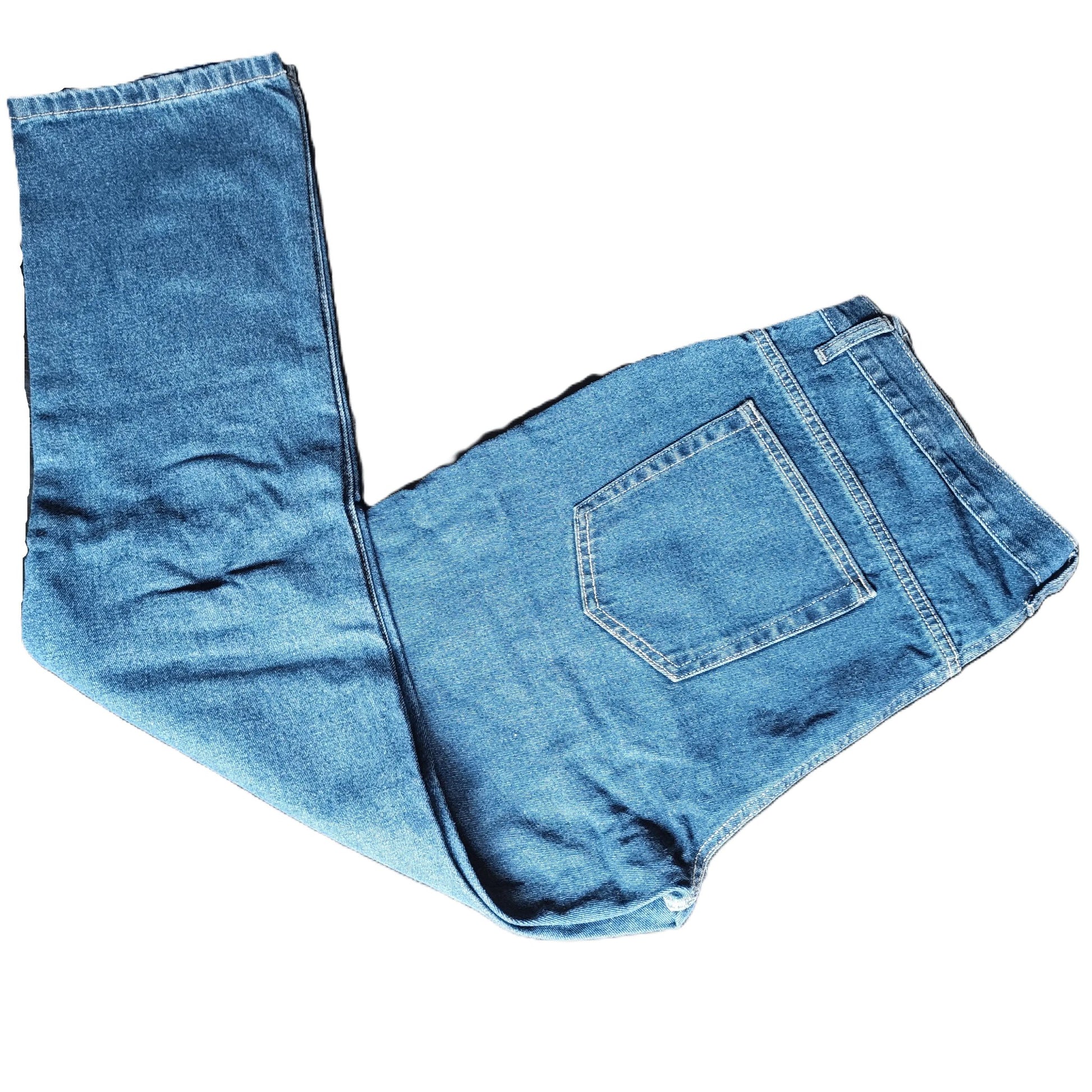 Jeans bleu George coupe droite pour homme - Royal Déstockage™