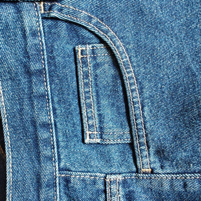 Jeans bleu George coupe droite pour homme - Royal Déstockage™