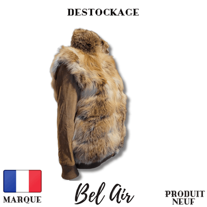 Veste Bel Air entièrement recouverte de fourrure - Royal Déstockage™